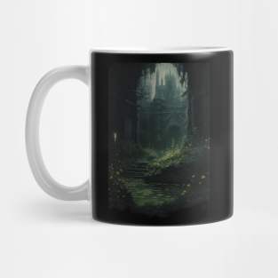 The forgotten castle in vines Mug